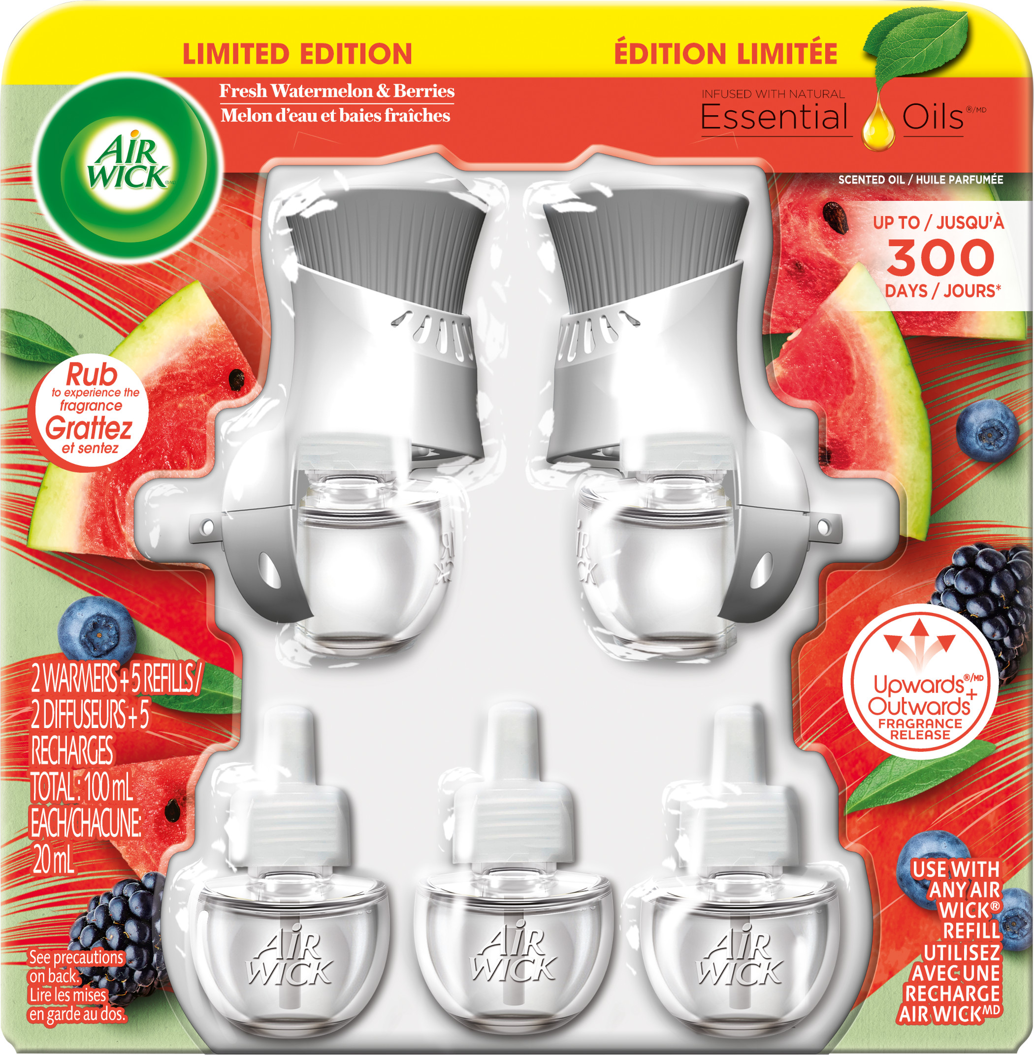 Air Wick® Scented Oil - Fresh Watermelon & Berries (Canada)
